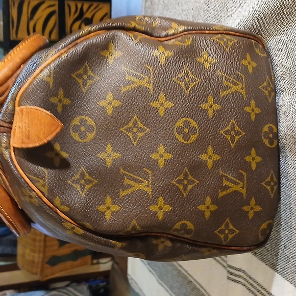 Louis Vuitton Brown and Tan Monogram Bag - Picture 4 of 16